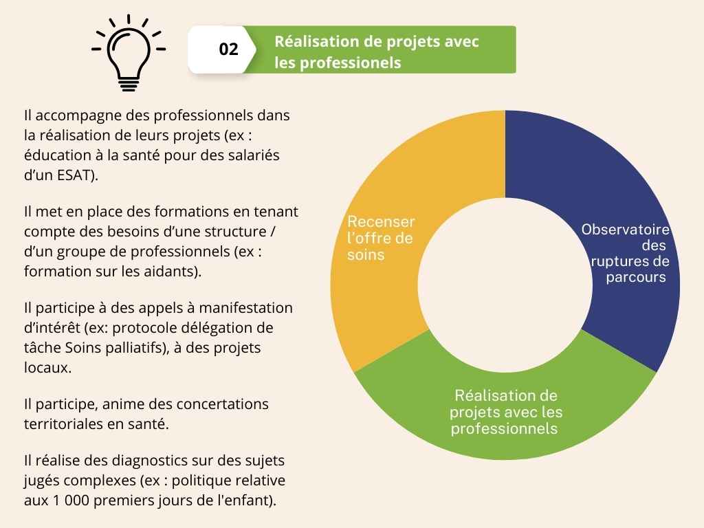 Projets avec les professionnels 